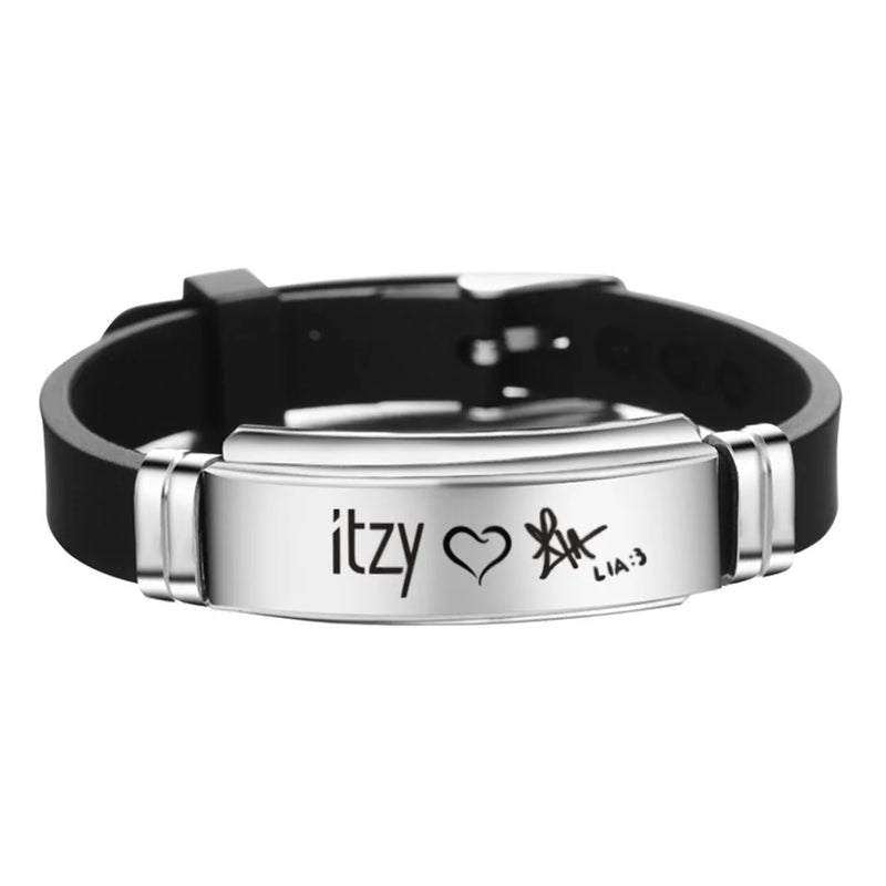 KPOP ITZY Stainless Wristband Accessories