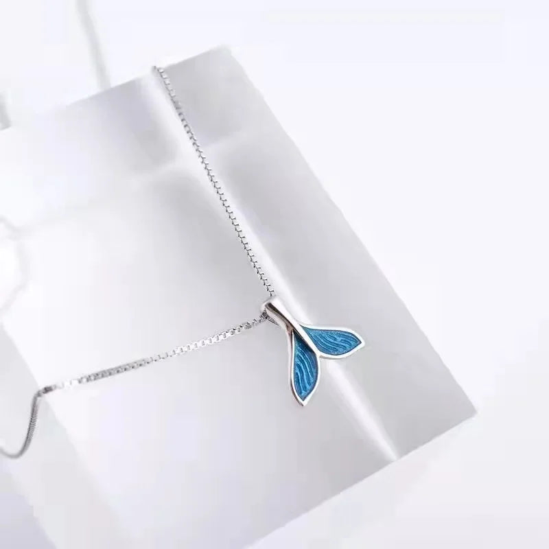 Bangtan Jk Dolphin Tail Necklace Accessories