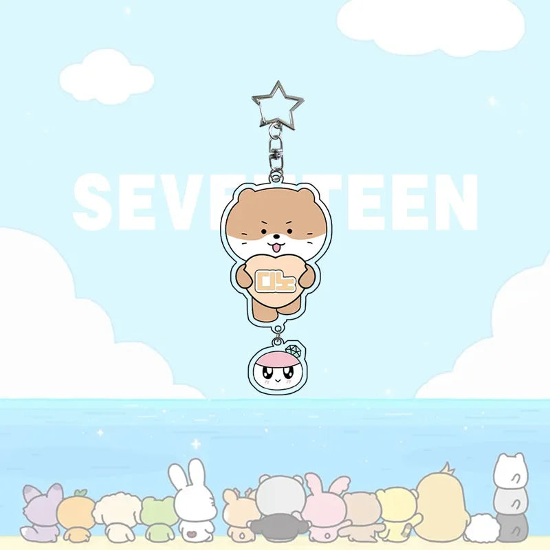 Seventeen SVT Acrylic Keyring Keychain