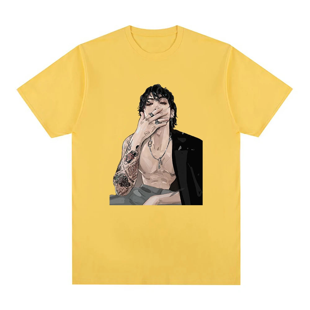 Jungkook Seven Cartoon Aesthetic Shirt