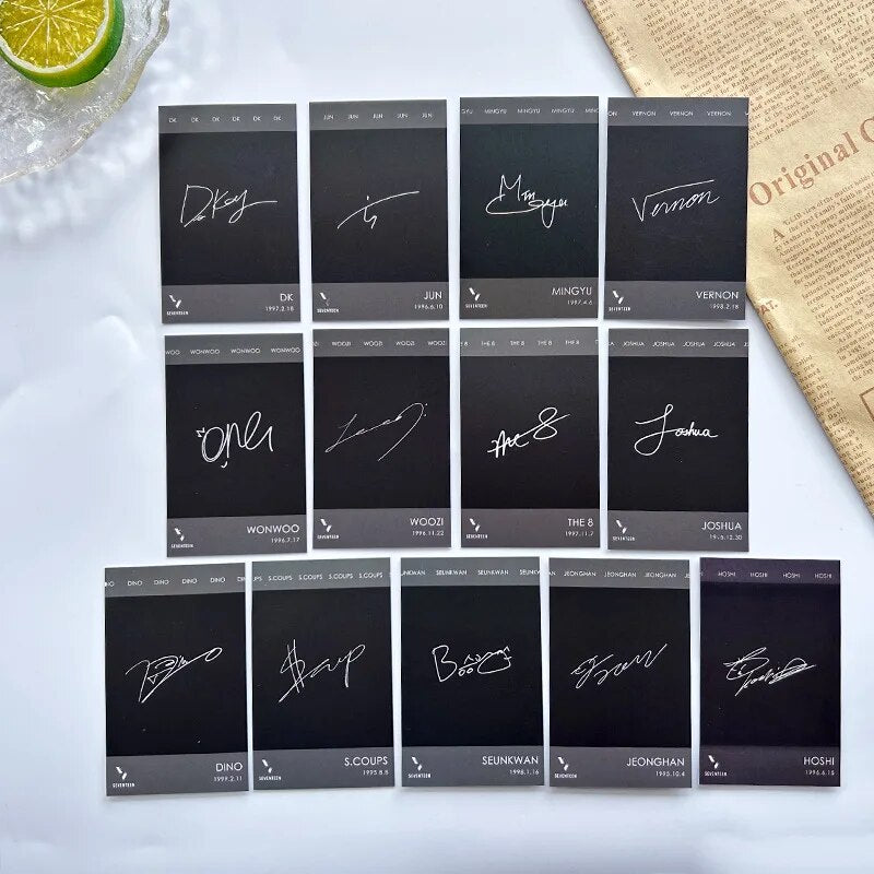 KPOP SEVENTEEN ALWAYS YOURS GOING Photocards Collection