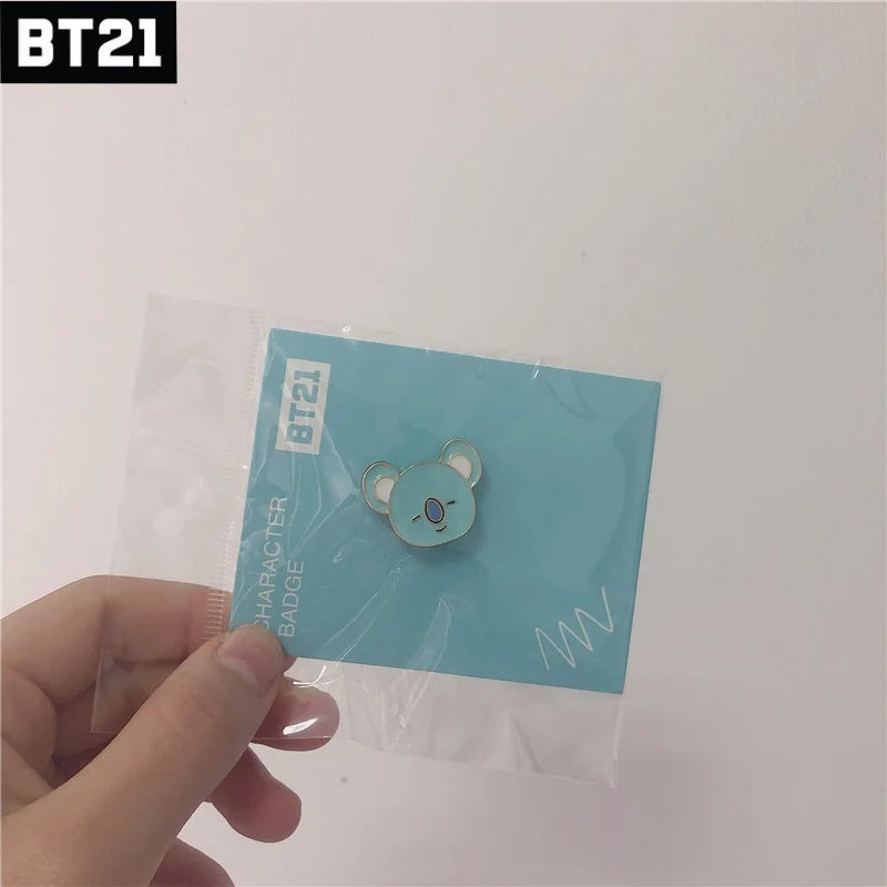 Bangtan21 Brooch Badge Pins Accessories