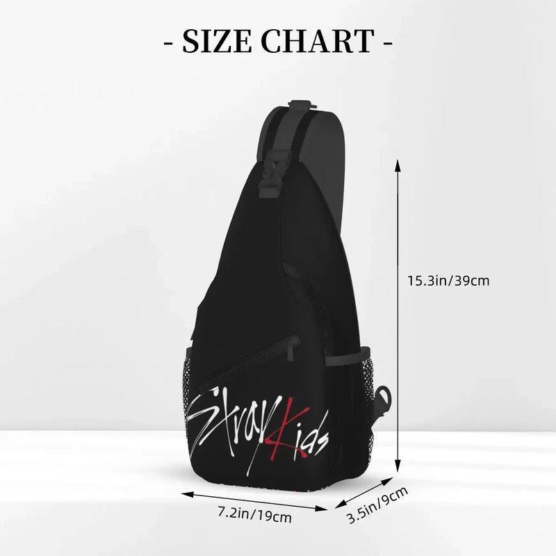 Stray Kids Logo Crossbody Sling Bag