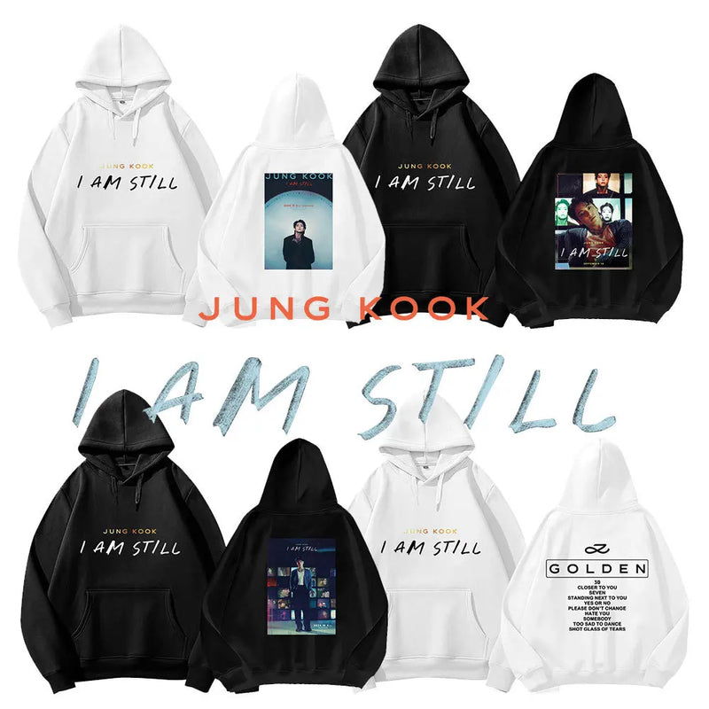 Bangtan JK I AM STILL Hooded Sweatshirt