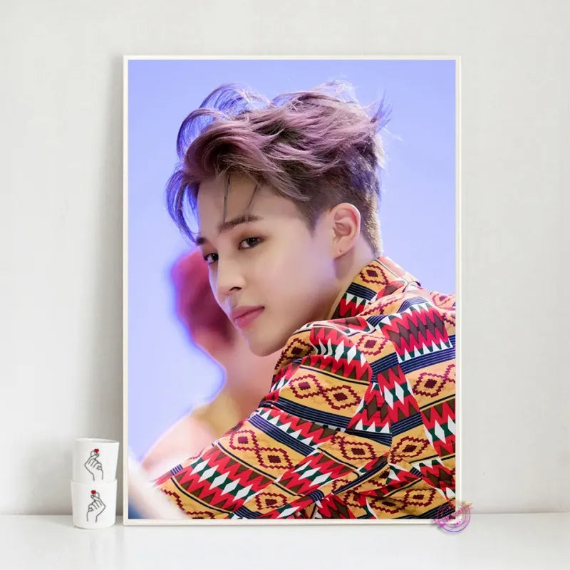 Park Jimin Poster Canvas Art Painting