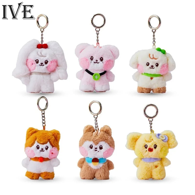 IVE Plush Toy Character Keychain