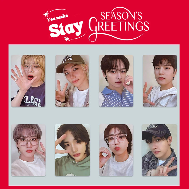 Stray Kids 2025 Season's Greetings Cards Collections