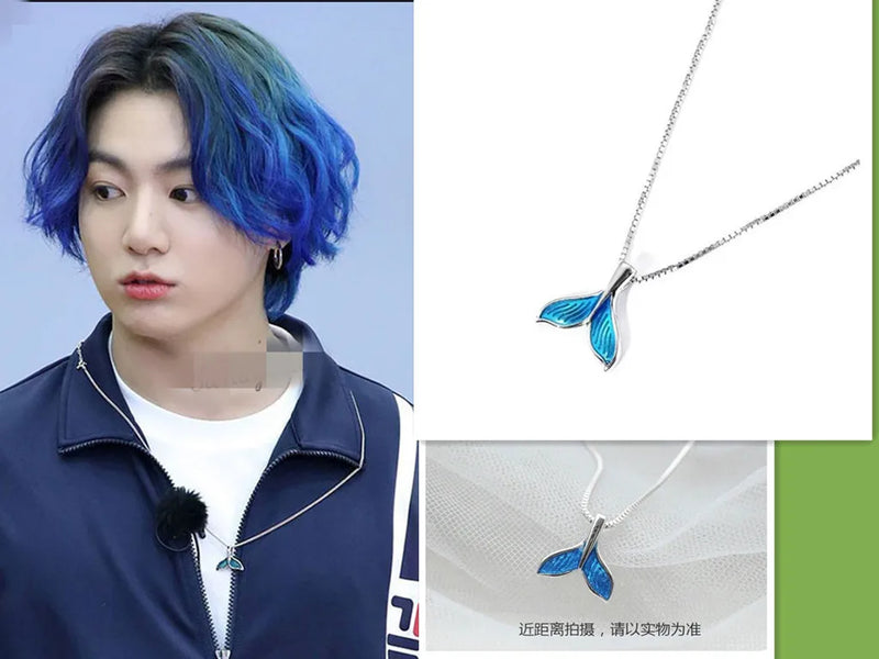 Bangtan Boys JK taehyung Necklace Earrings Accessories