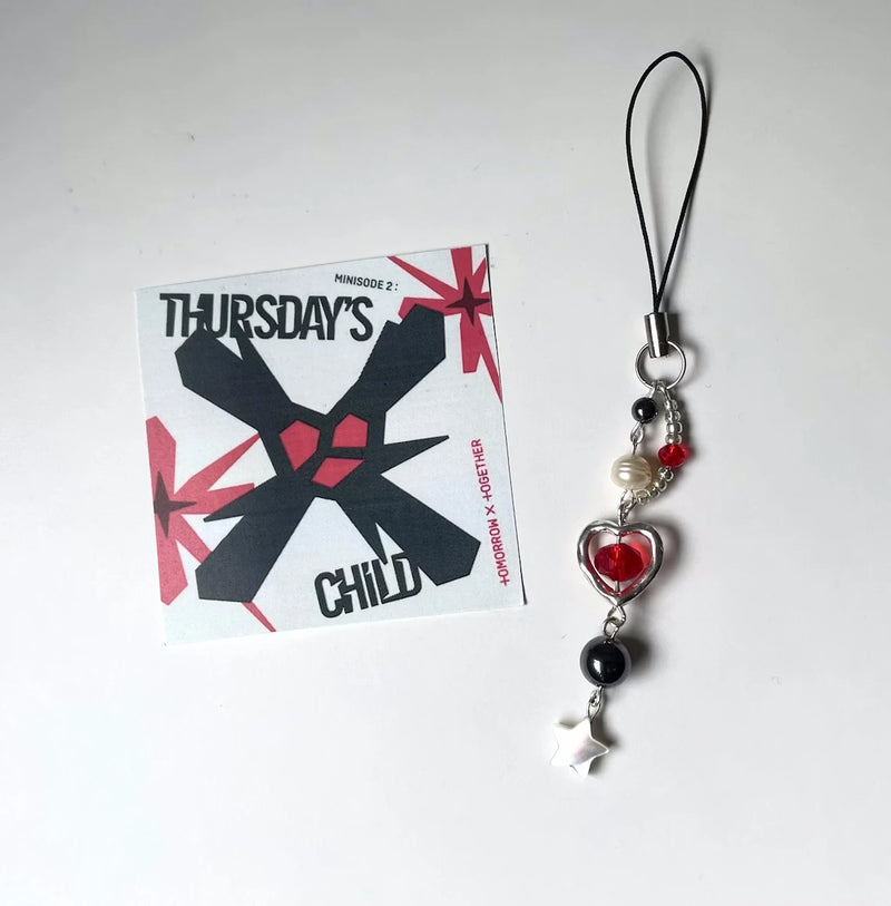 TXT Phone Charm Strap Keychain