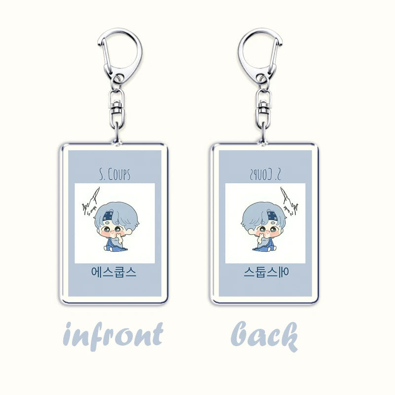 KPOP Seventeen Member Acrylic Keychain