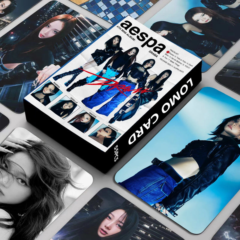 AESPA ITZY Drama New Album Photocards