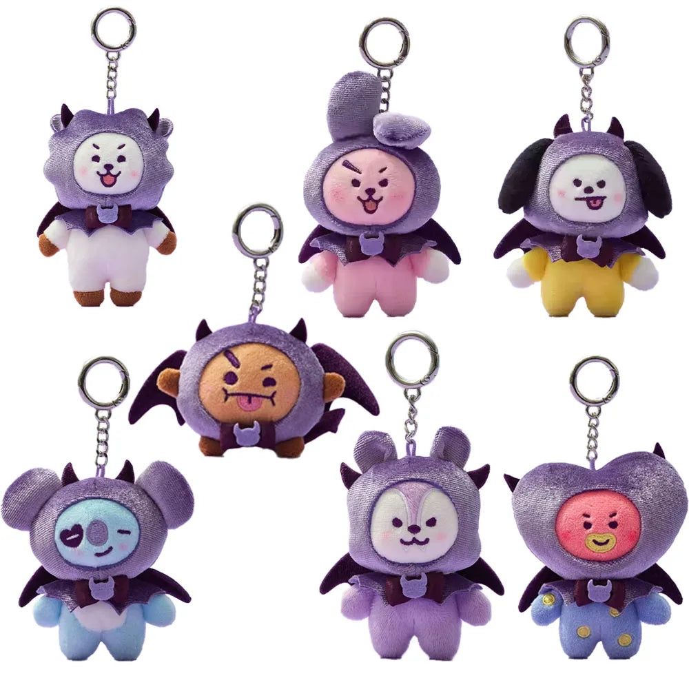 Bangtan21 Spooky  Plush Keychain Accessories