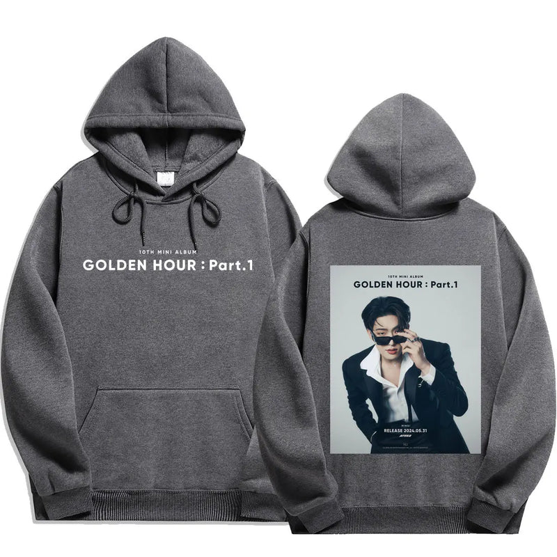 Kpop ATEEZ GOLDEN HOUR 1 Hoodie Fashion