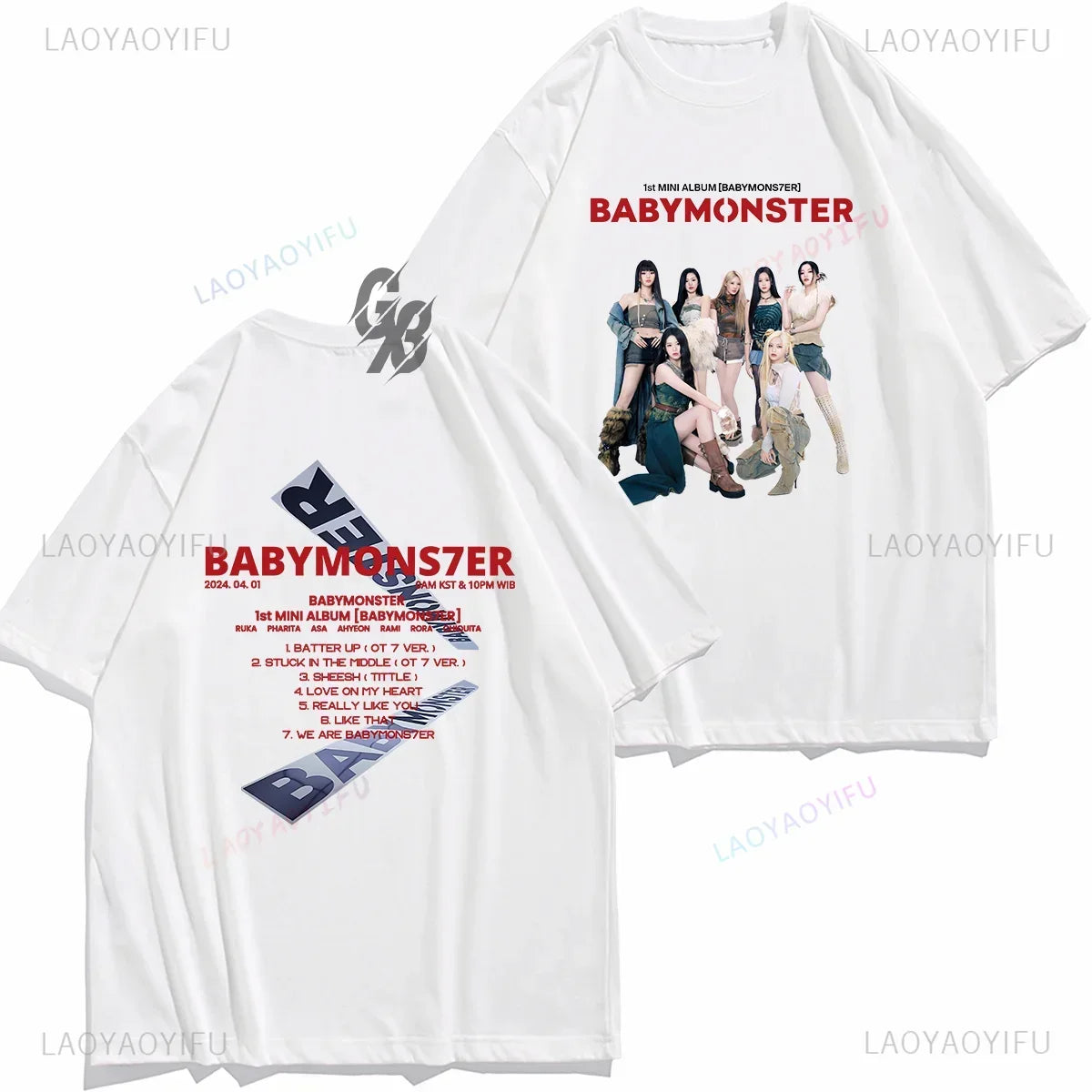 Baby Monster Graphic Hiphop Shirt