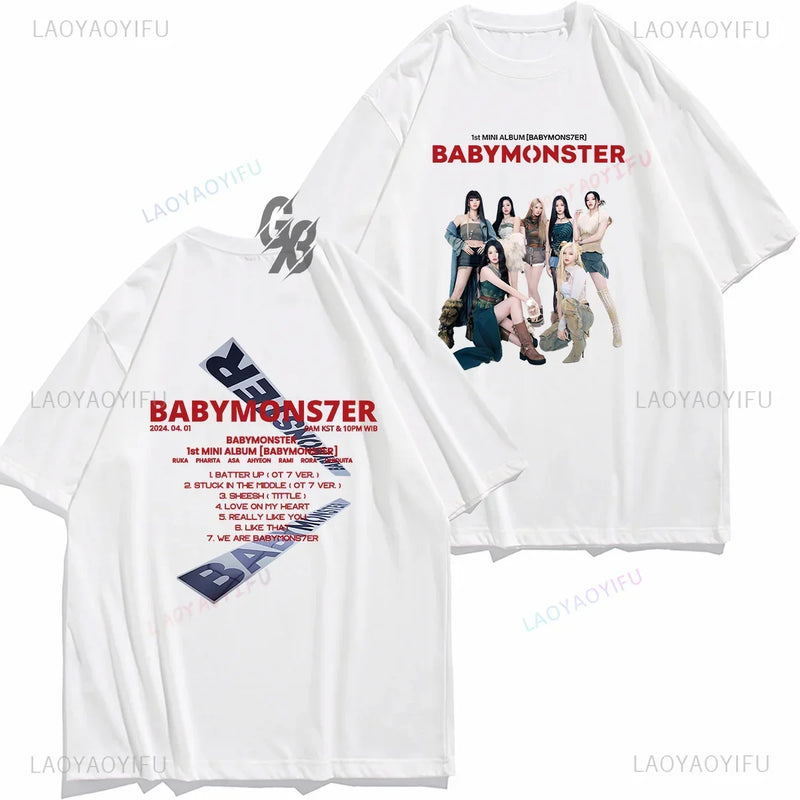 Baby Monster Graphic Hiphop Shirt