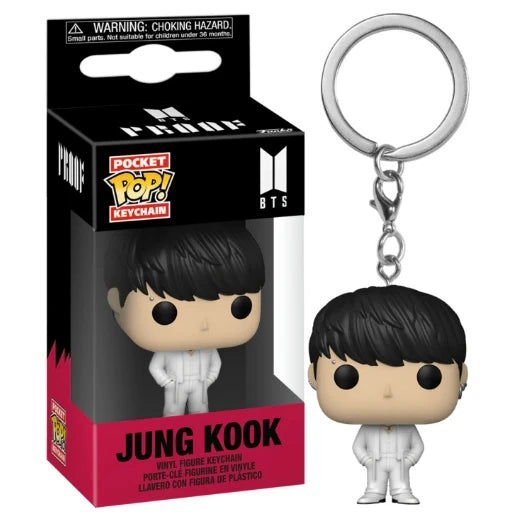 Bangtan Boys Vinyl Figure Cartoon Toy Keychain