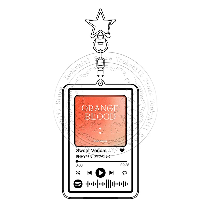 ENHYPEN Music Keychain Keyring Accessories