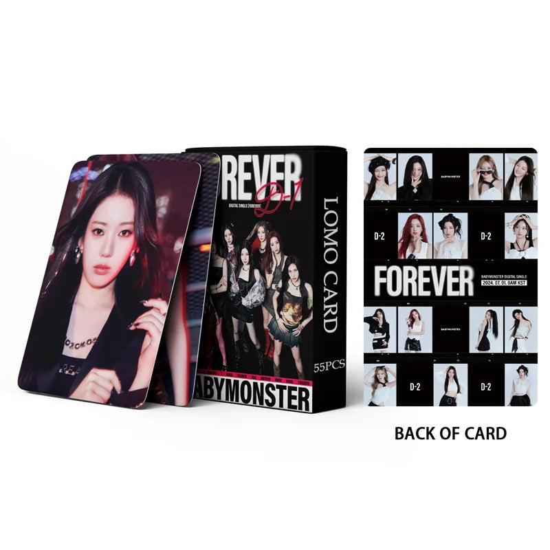 BABYMONSTER New Album Forever Lomo Cards