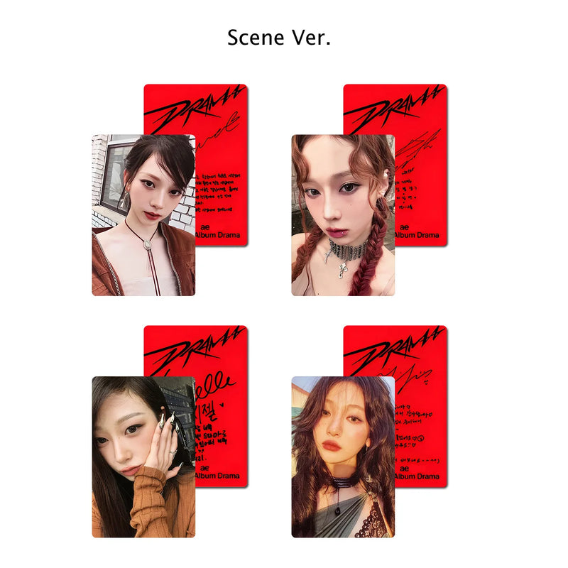 KPOP Aespa Hot Mess Selfie Lomo Cards