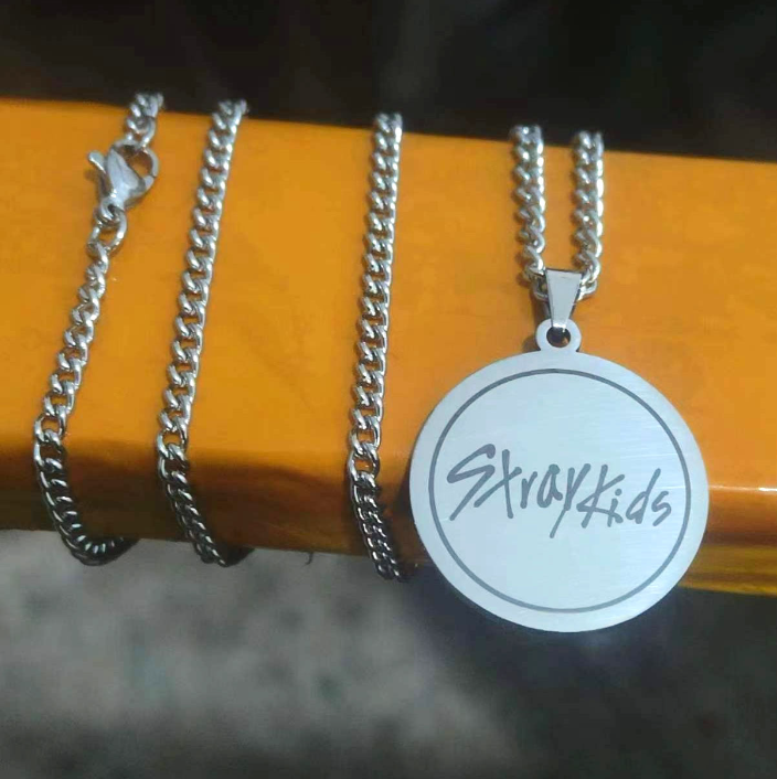 Stray Kids Circle Pendant necklace