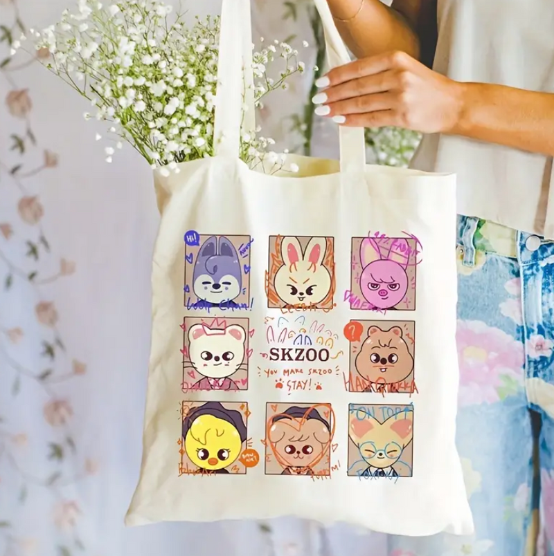 Stray Kids Cute Tote Bag Collection