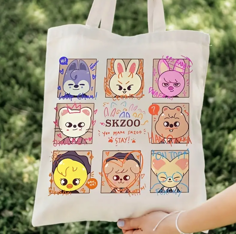 Stray Kids Cute Tote Bag Collection