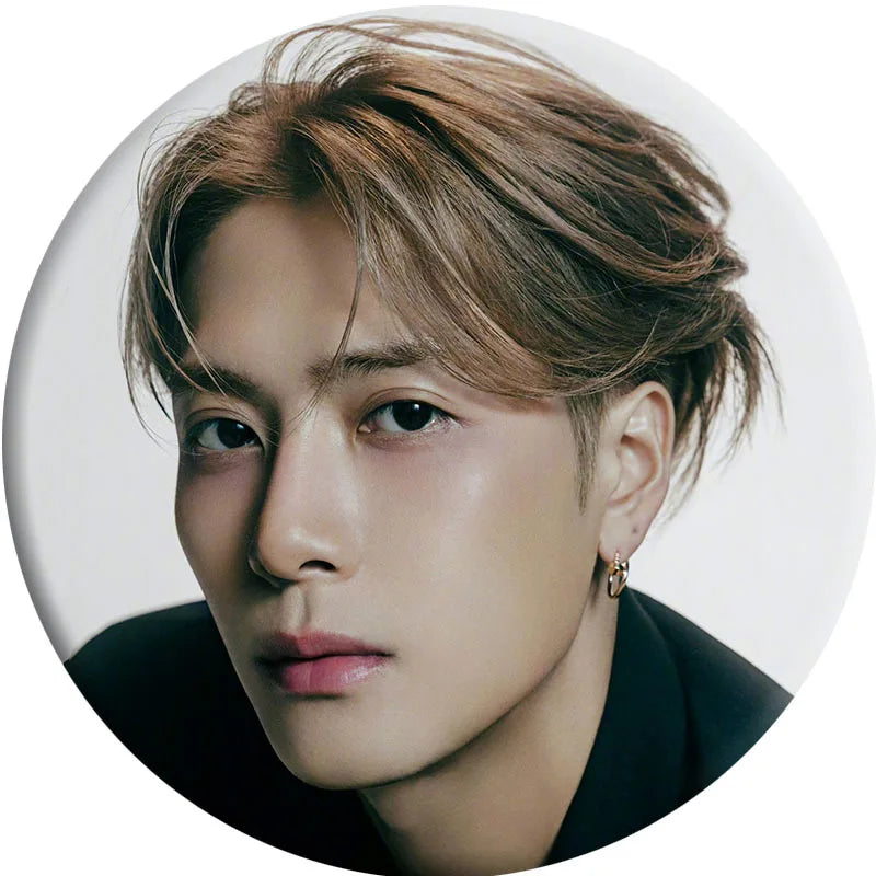 KPOP GOT7 Album WINTER HEPTAGON Metal Badge Brooch