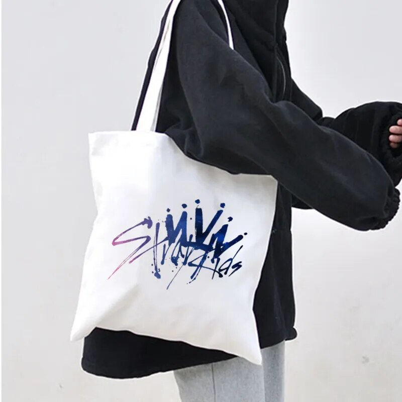 KPOP Stray Kids Canvas Fashion Tote Bag
