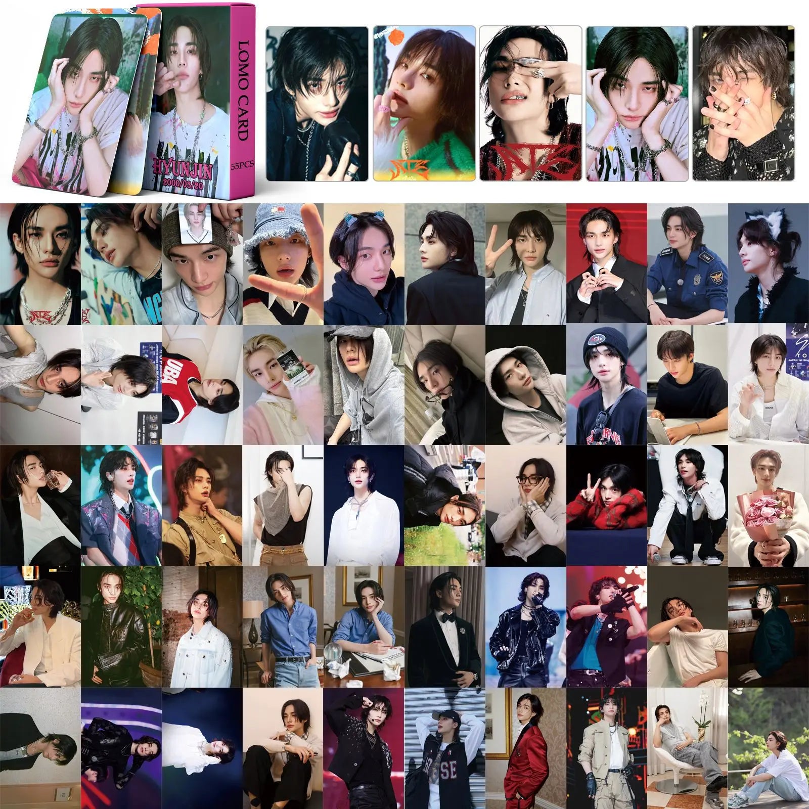 Stray Kids ATE Album Solo Photocards Collection