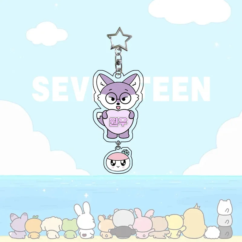 Seventeen SVT Acrylic Keyring Keychain