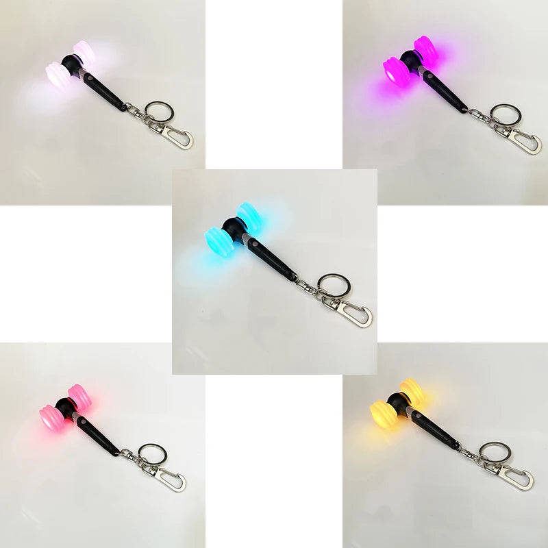 Black Pink Mini Light Stick Keychain