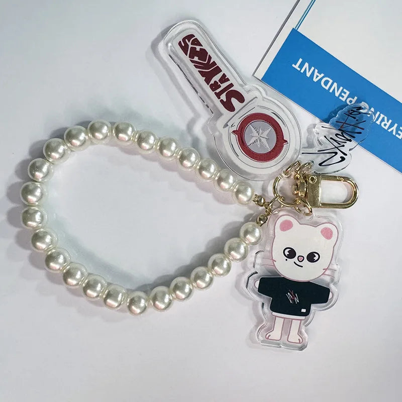 Skzoo Stray Kids Support Light Double-sided Acrylic Keychain