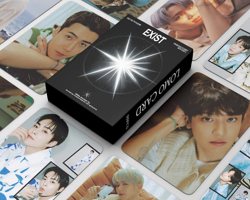Kpop EXO und Treasure HELLO Neue hochwertige Fotokarten 55 Stück/Set