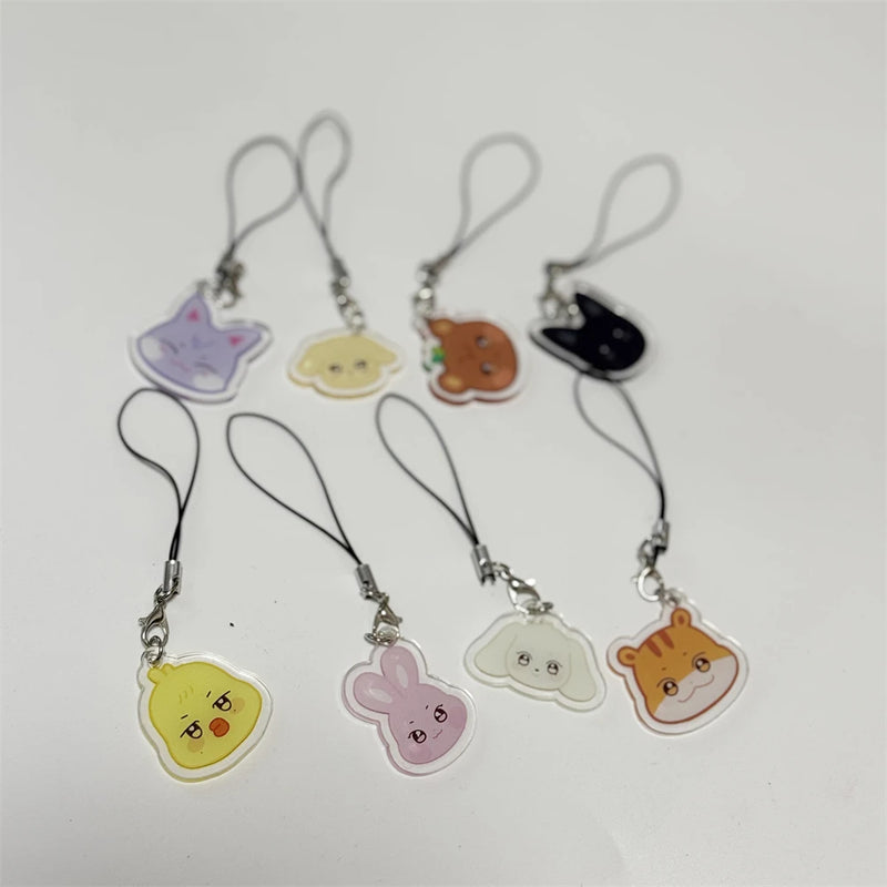 ATEEZ Aniteez Pendant Phone Accessories Keychain