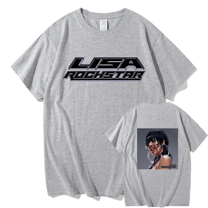 Black Pink Lisa Rockstar Shirt