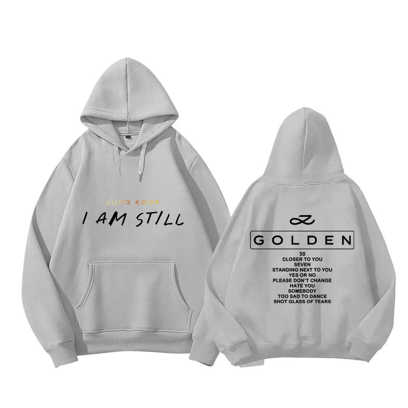 Bangtan JK I AM STILL Hooded Sweatshirt