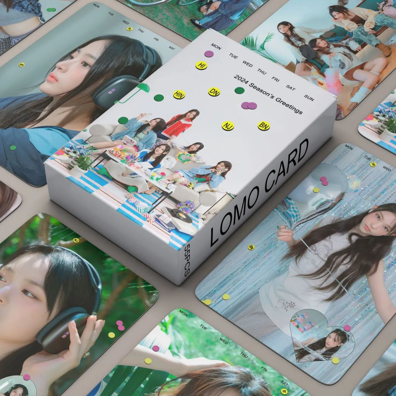 New Jeans Bunnies Club Lomo Cards Collection