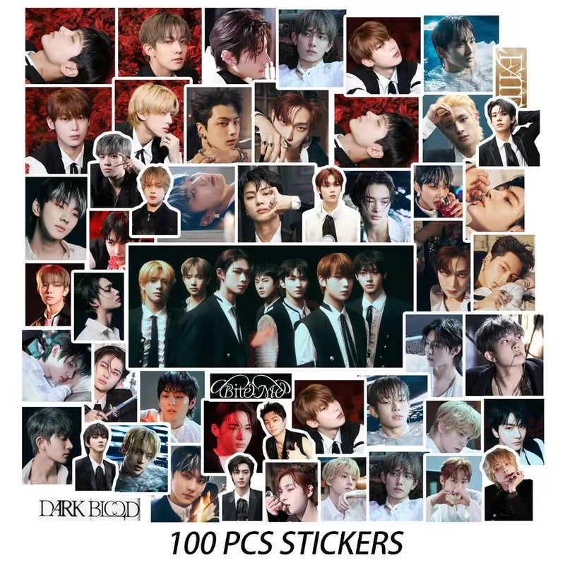 100Pcs Enhypen Dark Blood Stickers