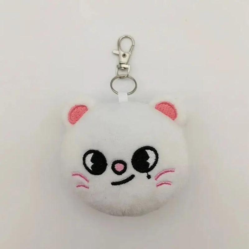 Stray Kids Skzoo Head Plush Toy Keychain