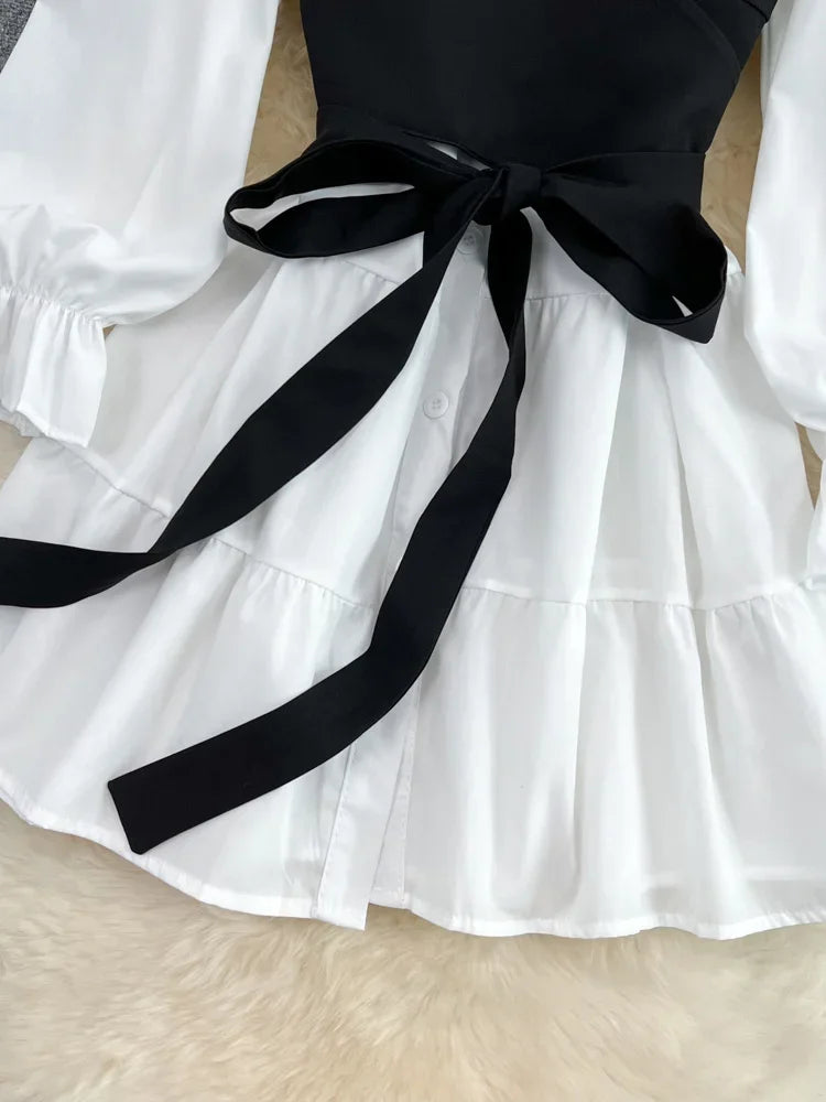 Korean Casual Slim Vest Dress for Women