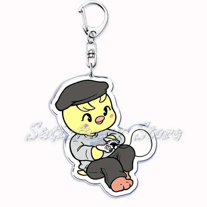 KPOP Skzoo Acrylic Keychain Ring Accessories