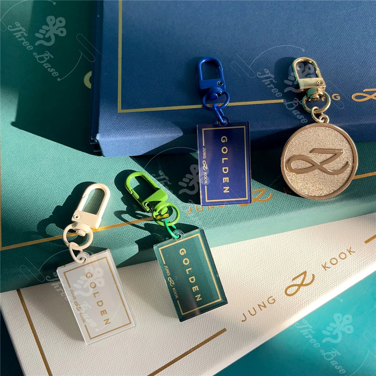 Jungkook Golden 3 Colors Keychain