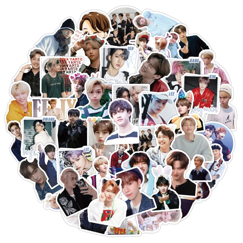 Stray Kids Stationery Scrapbook Photo Stickers