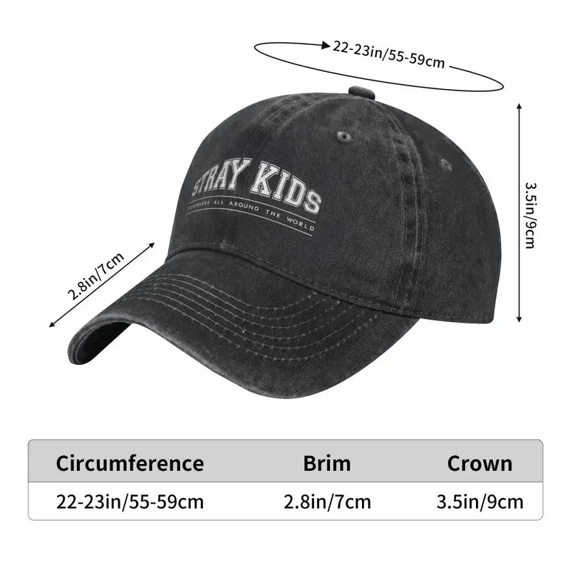 Stray Kids Baseball Cap Merch