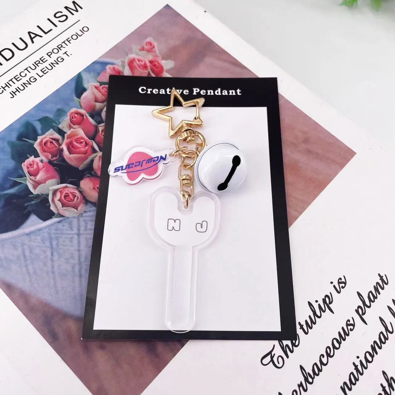 Kpop Groups Lightstick Design Keychain Accessories