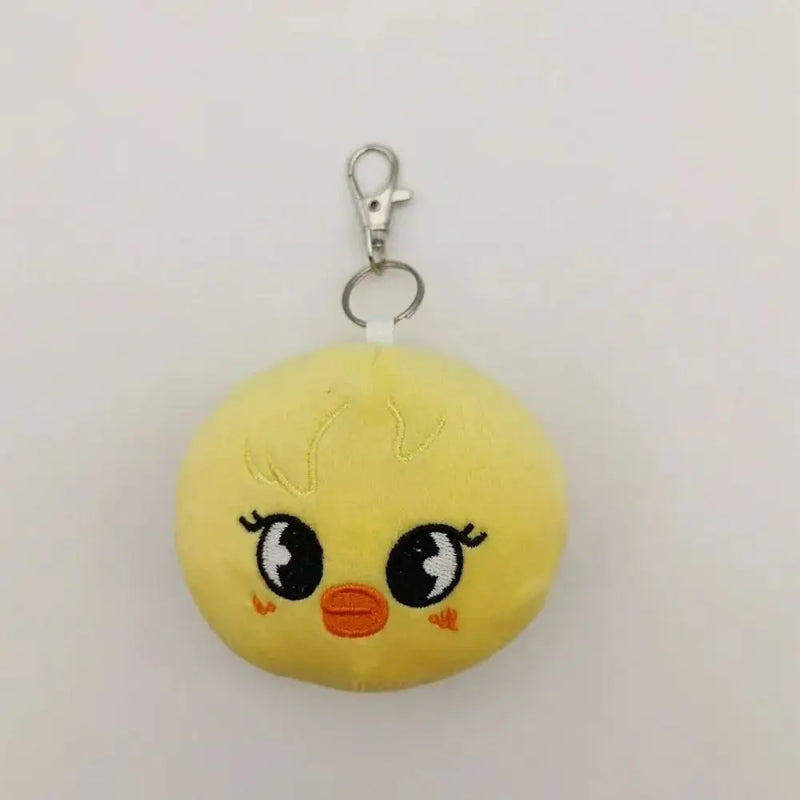 Stray Kids Skzoo Head Plush Toy Keychain