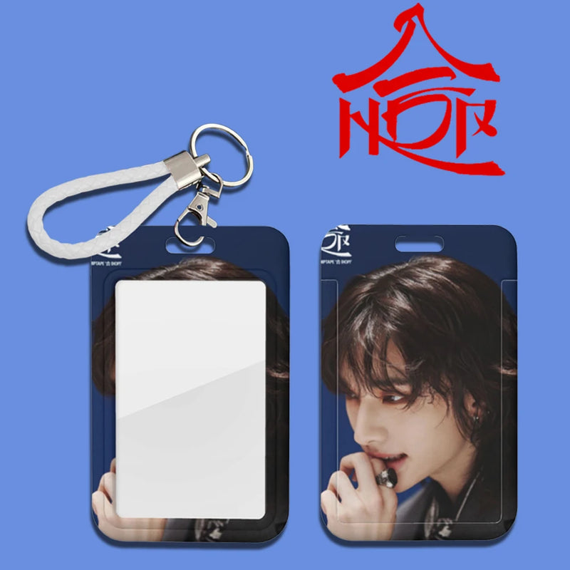 KPOP Stray Kids Hop Album ID Card Keychain Accessories