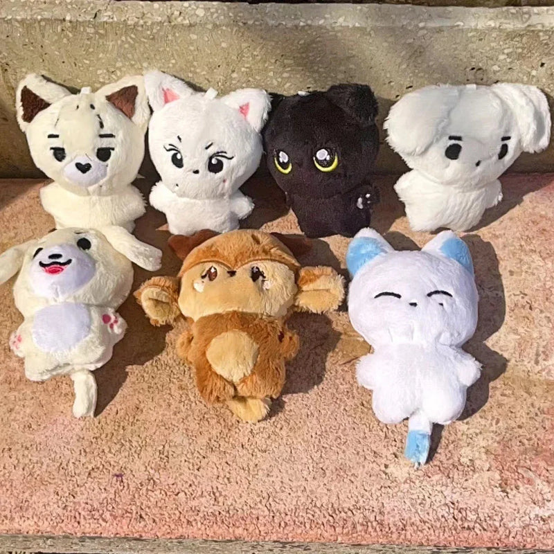 KPOP Plush Toys Keyring Cartoon Pendant Accessories