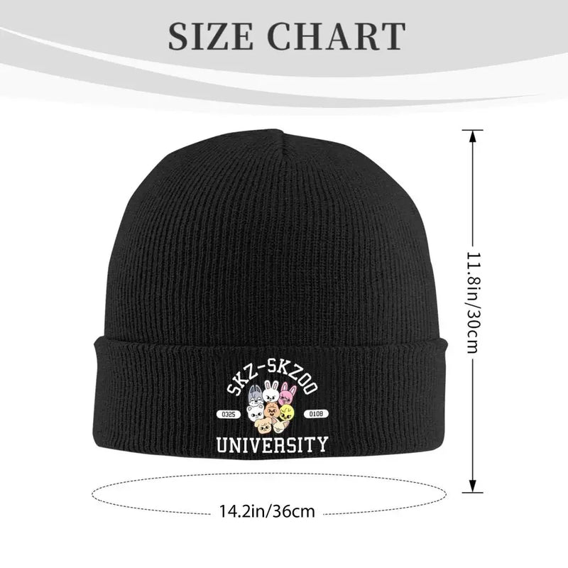 Stray Kids Skzoo Knitted Beanie Hat