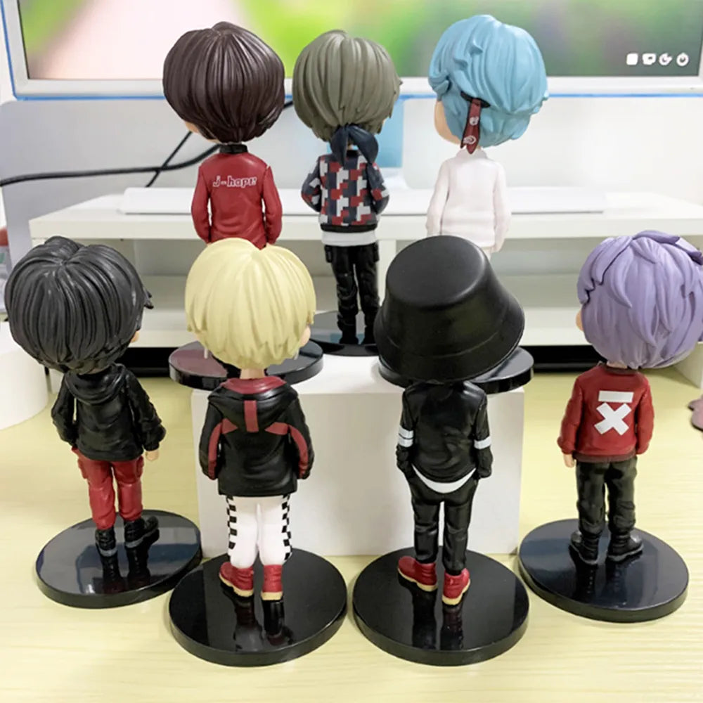 Bangtan Boys Standee PVC Figure Toys